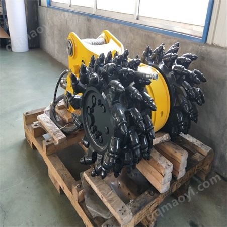 08单头岩石隧道掘进采煤机 勾机掘进头 混凝土铣挖机 挖掘机液压铣挖头
