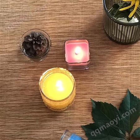 蜡烛杯蜡烛壳定制 高阻燃蜡烛罐定制