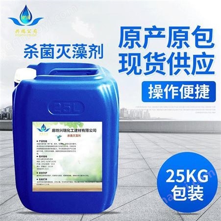 XR泳池殺菌滅藻劑 景觀水循環殺菌滅藻劑 殺菌劑 廠家供應 興瑞 XR