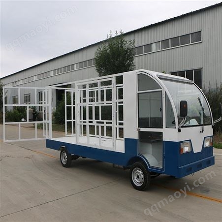 电动货车-工厂拉货车-弋驰厢货车-送餐车